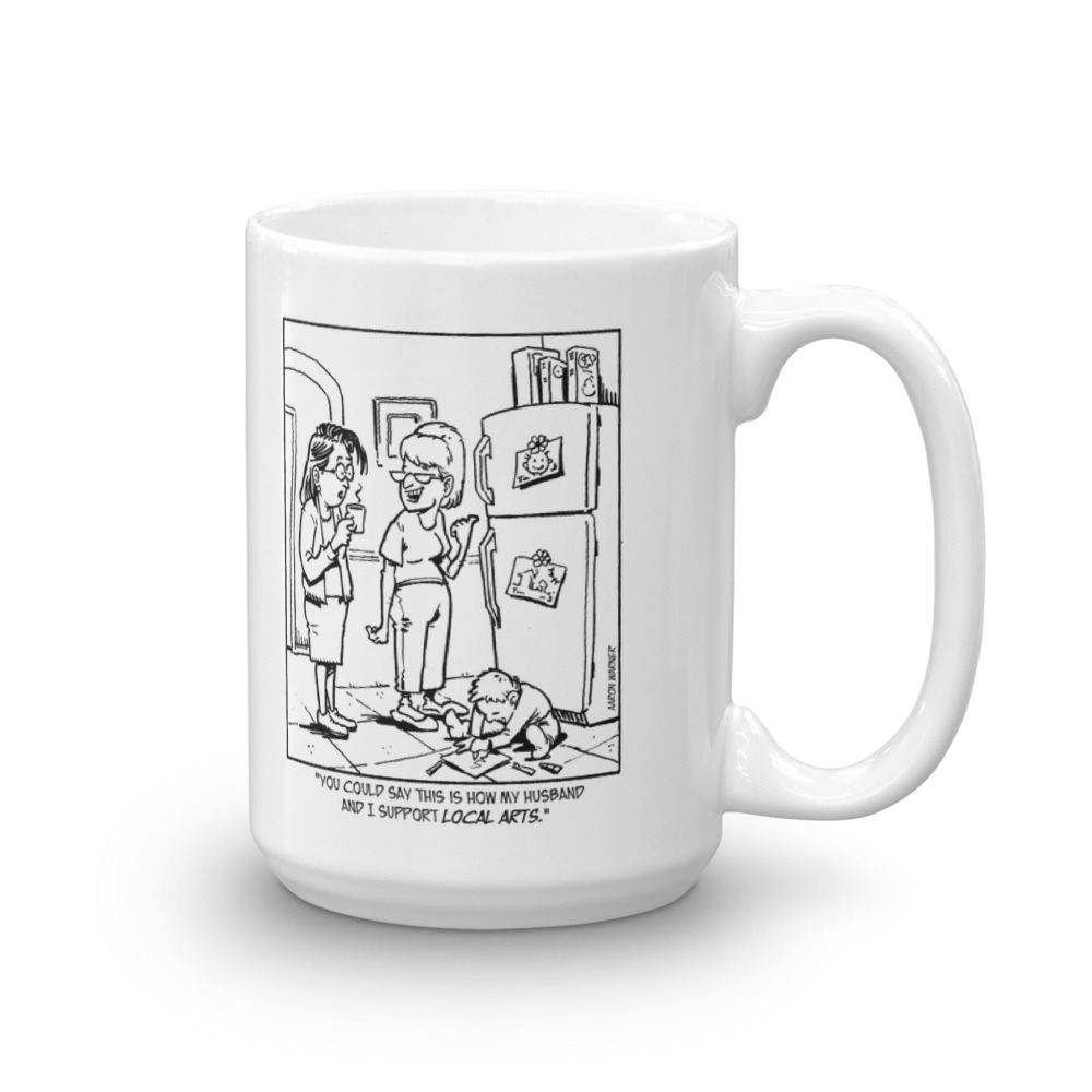 White Glossy Mug