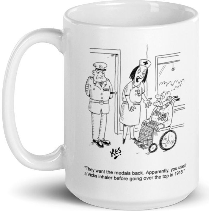 White Glossy Mug