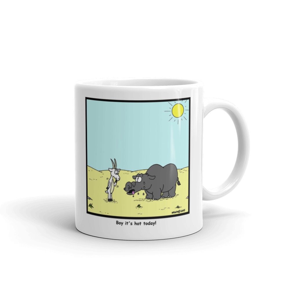 White Glossy Mug
