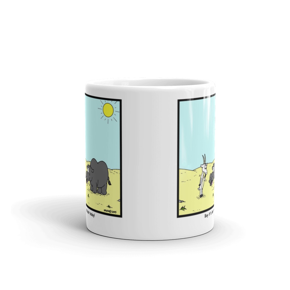 White Glossy Mug