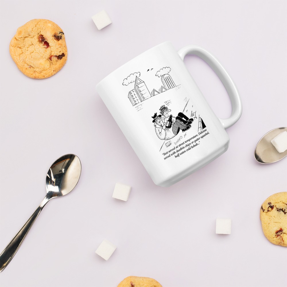 White Glossy Mug