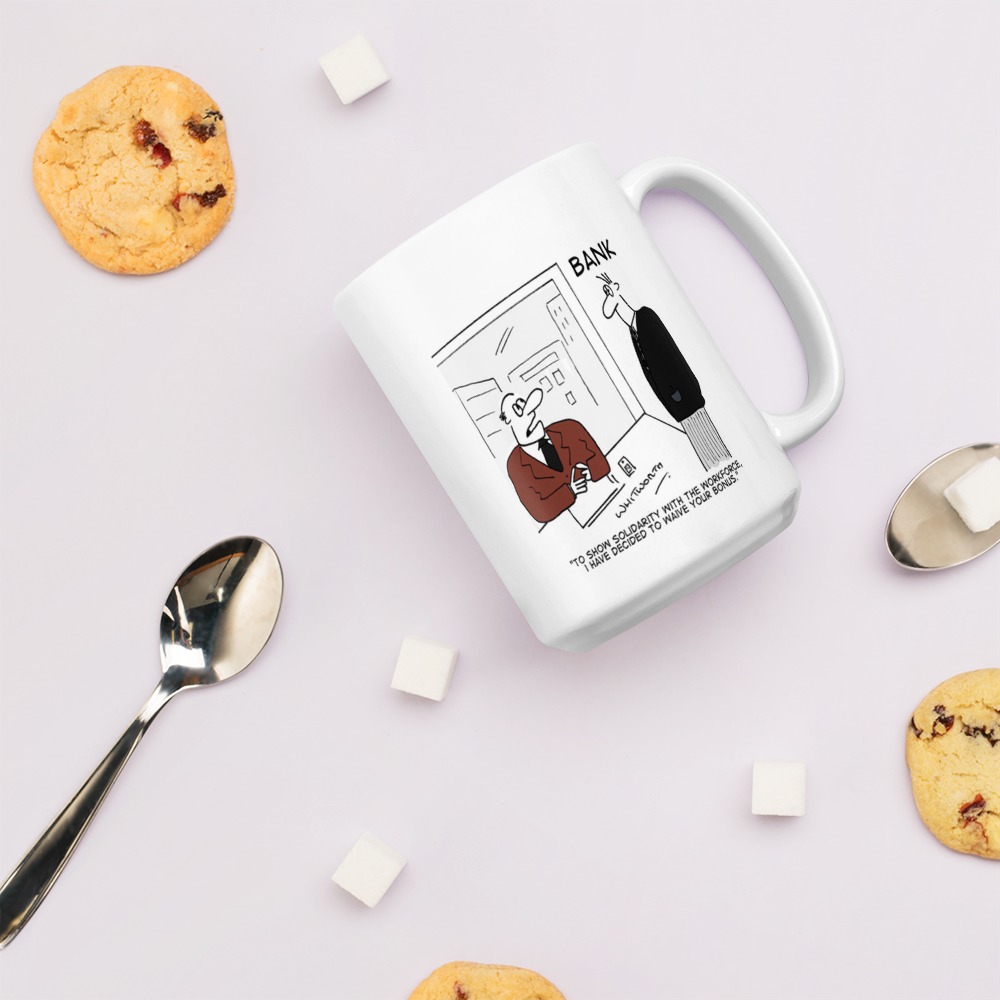 White Glossy Mug