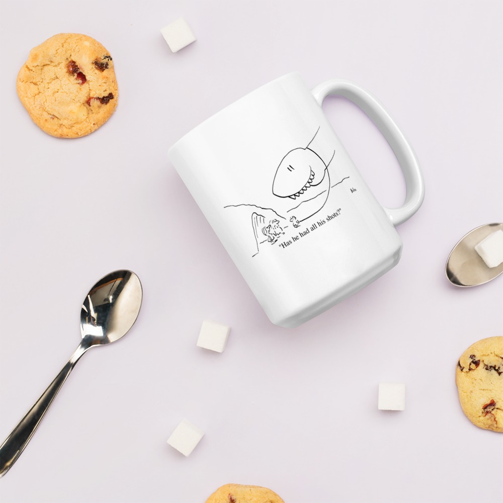 White Glossy Mug