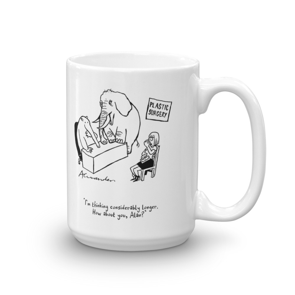 White Glossy Mug