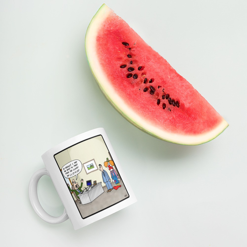 White Glossy Mug