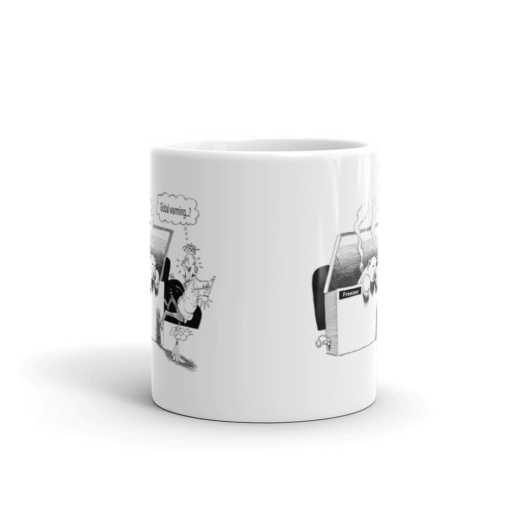 White Glossy Mug