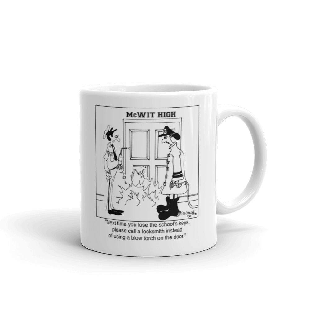 White Glossy Mug