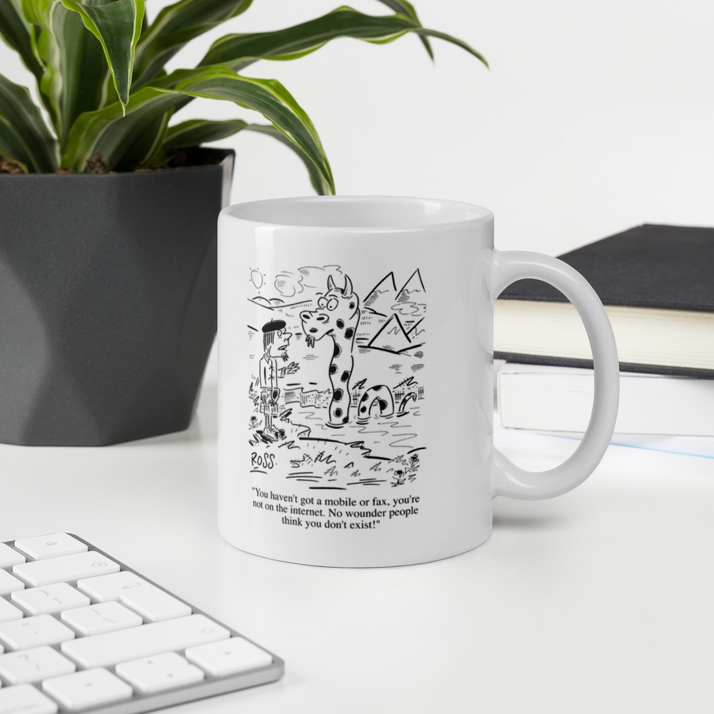 White Glossy Mug