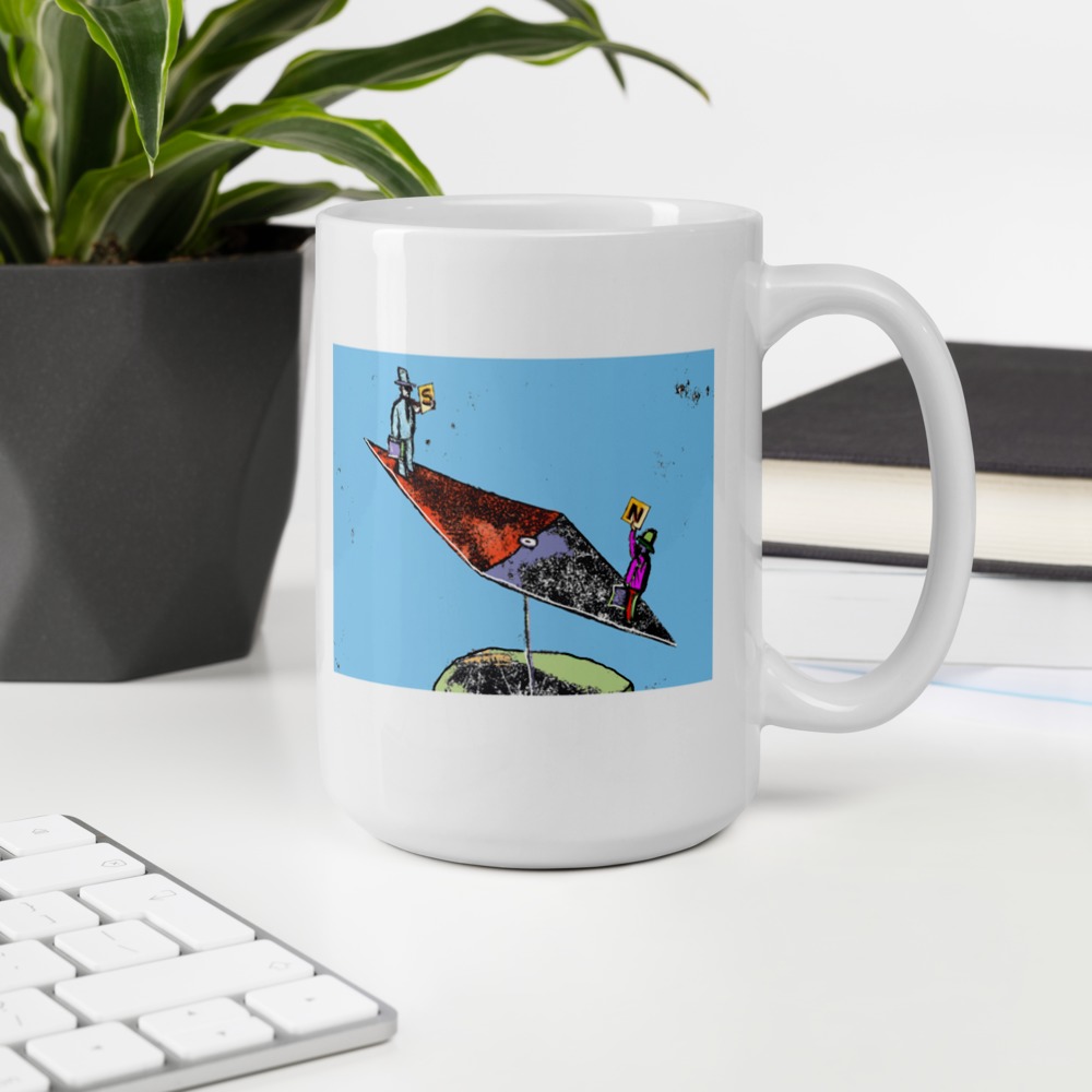 White Glossy Mug