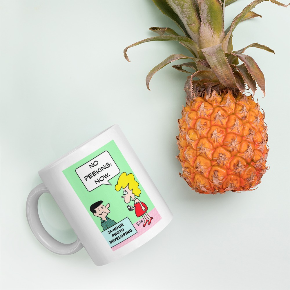 White Glossy Mug