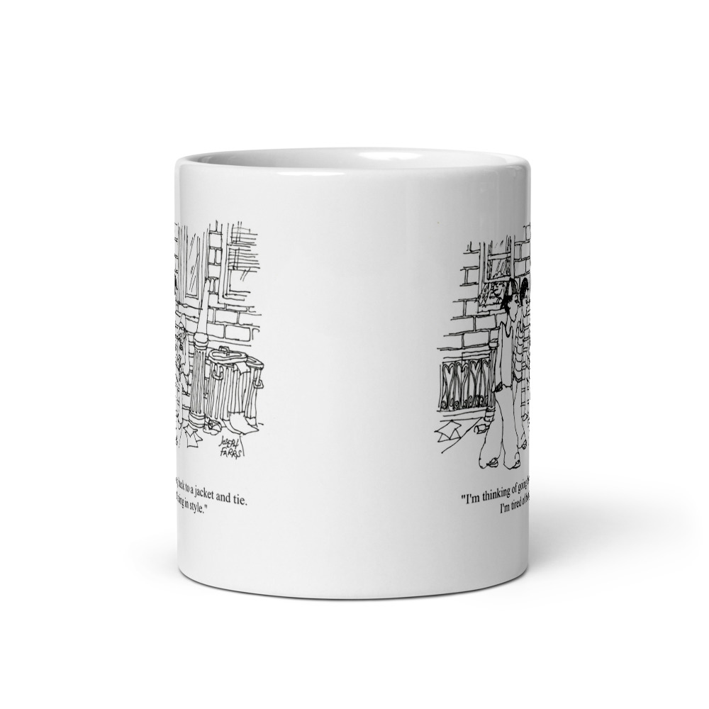 White Glossy Mug