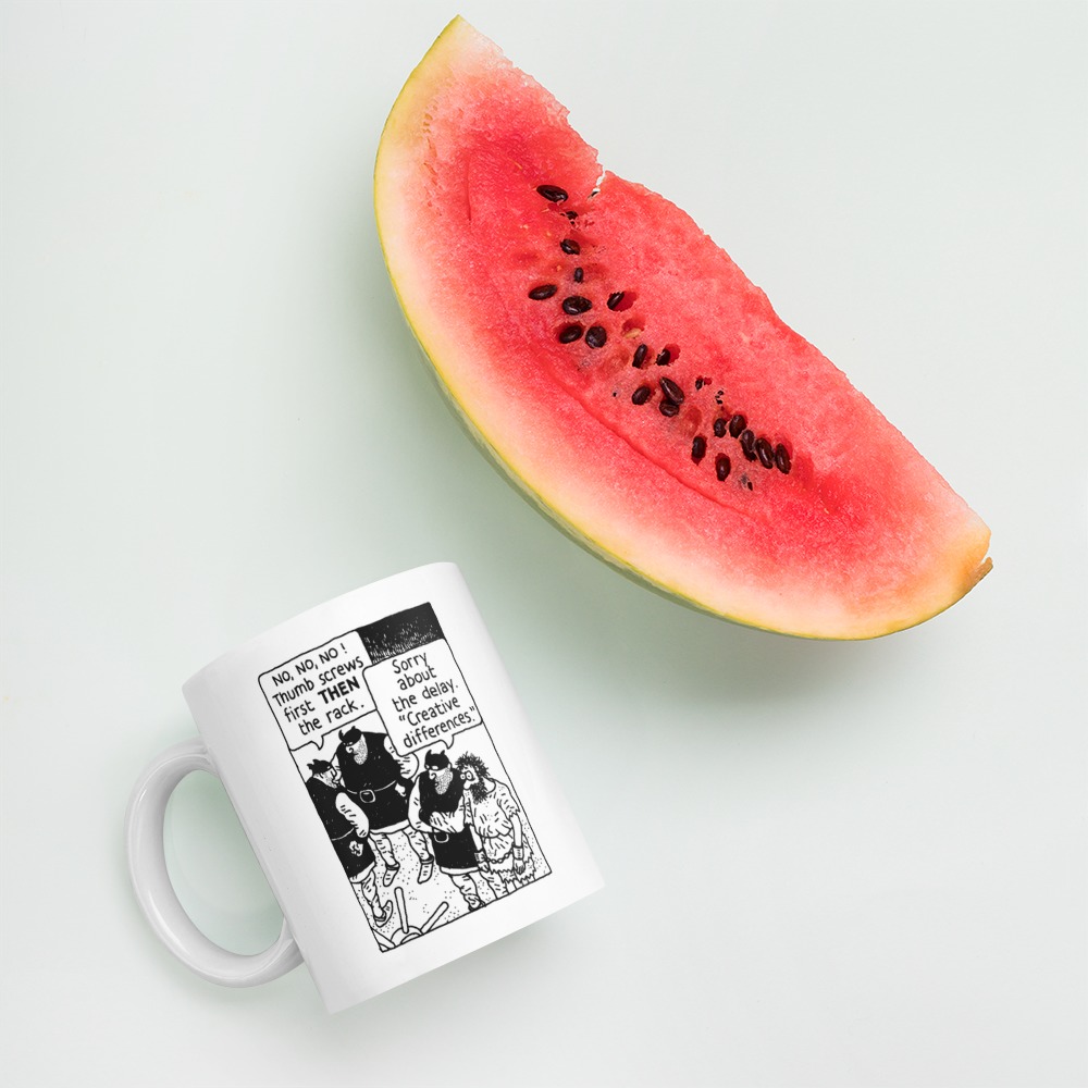 White Glossy Mug