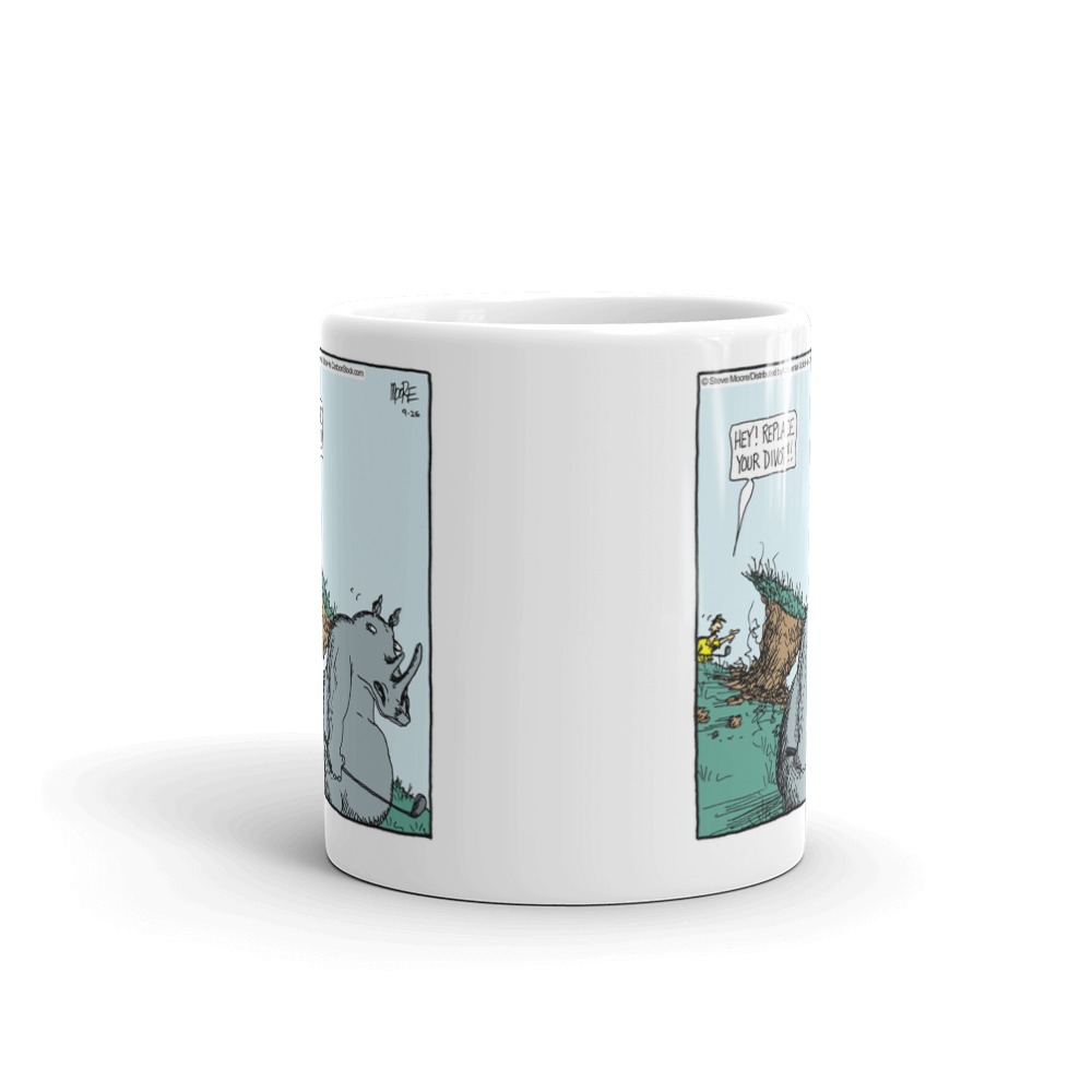 White Glossy Mug