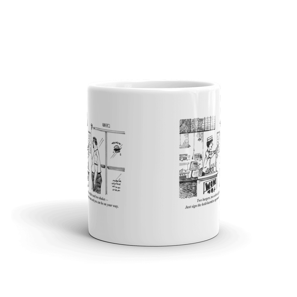 White Glossy Mug
