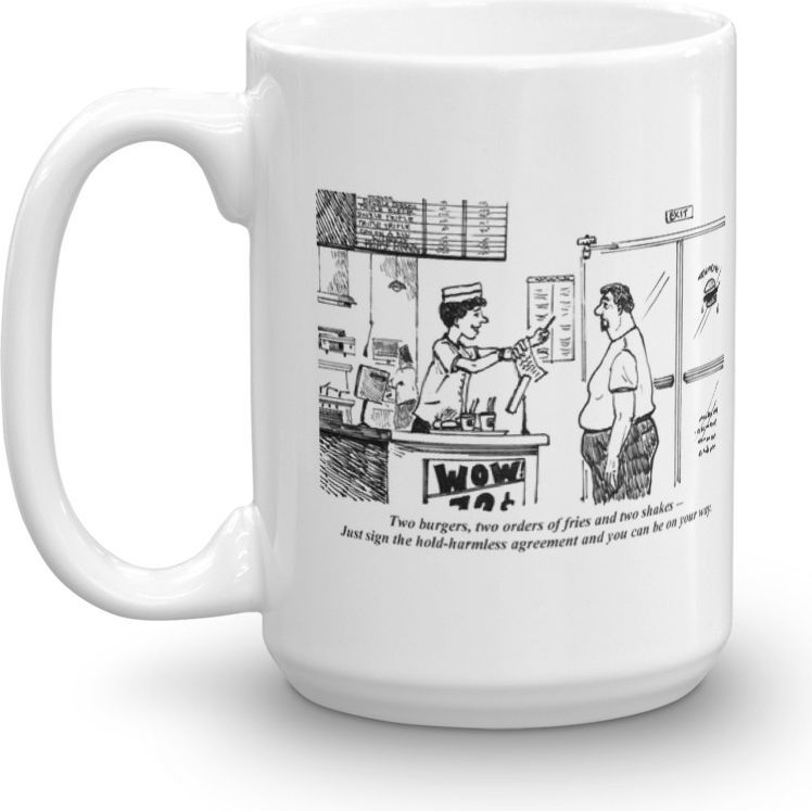 White Glossy Mug