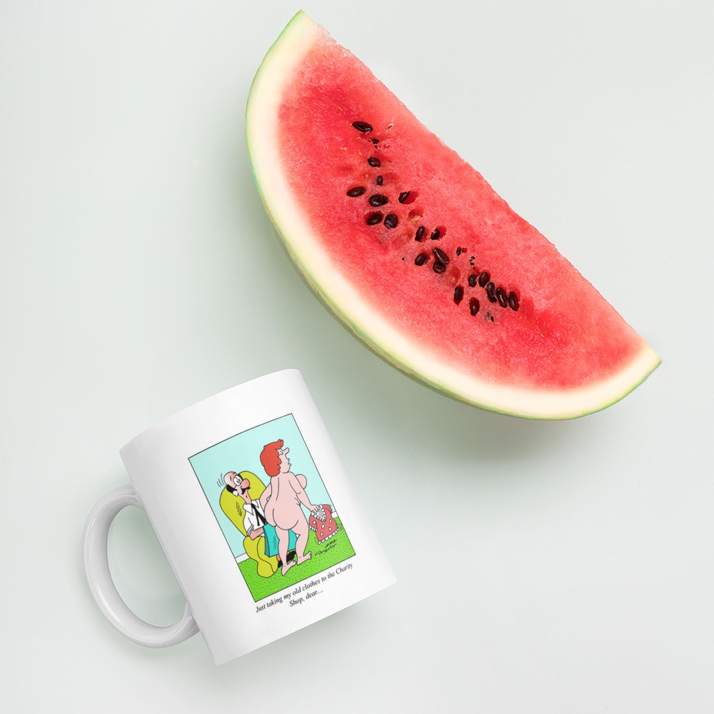 White Glossy Mug