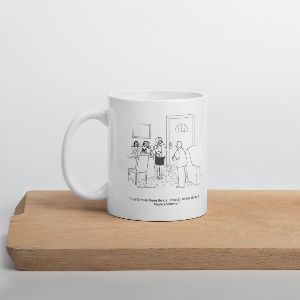 White Glossy Mug