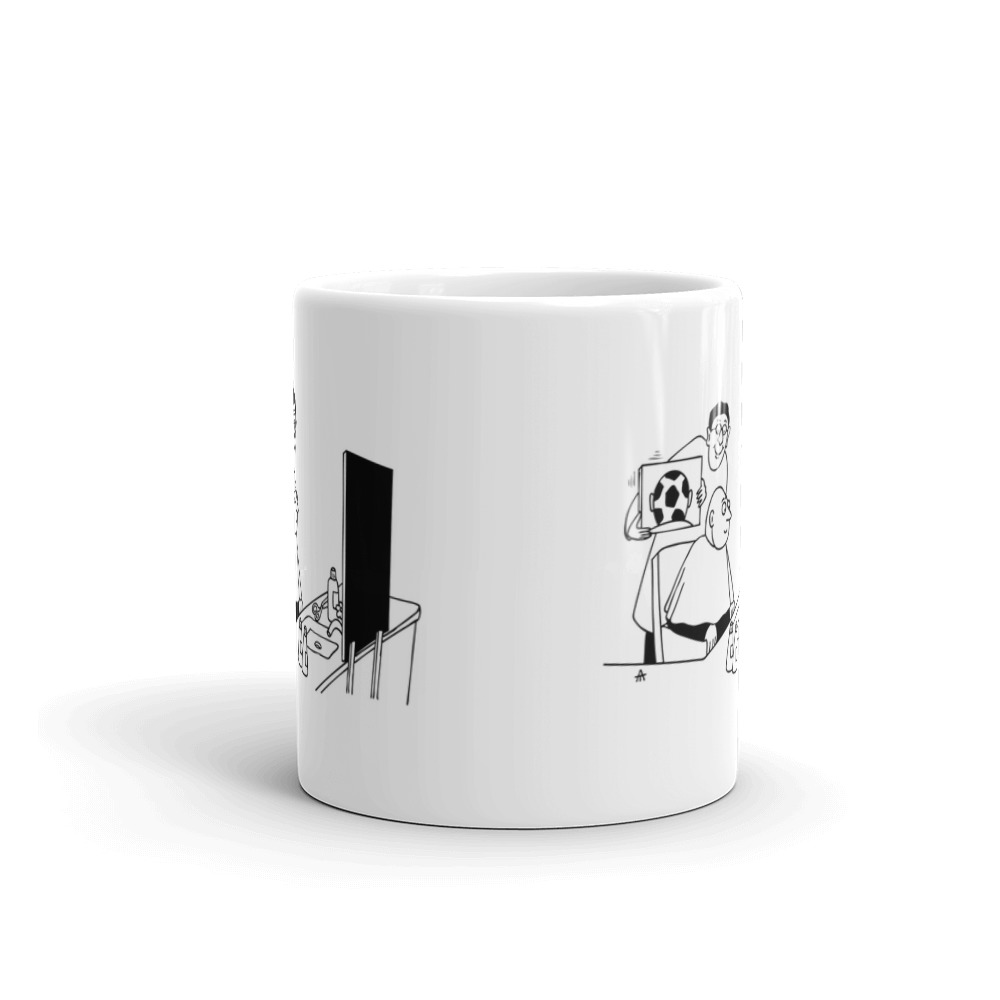 White Glossy Mug