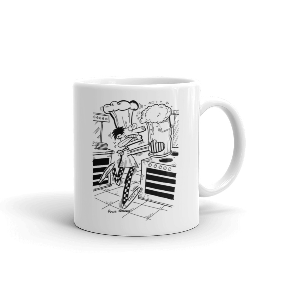 White Glossy Mug