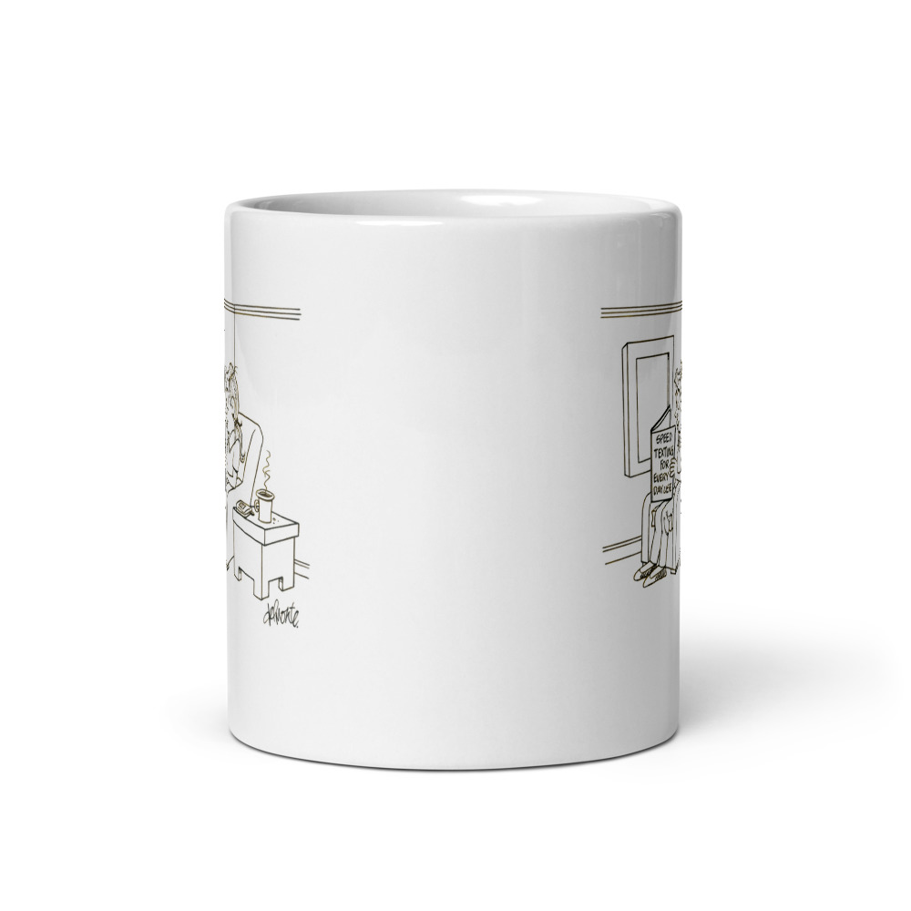 White Glossy Mug