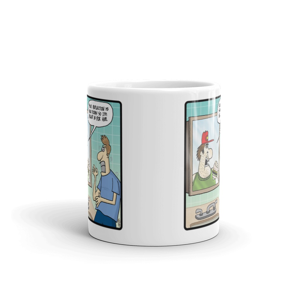 White Glossy Mug