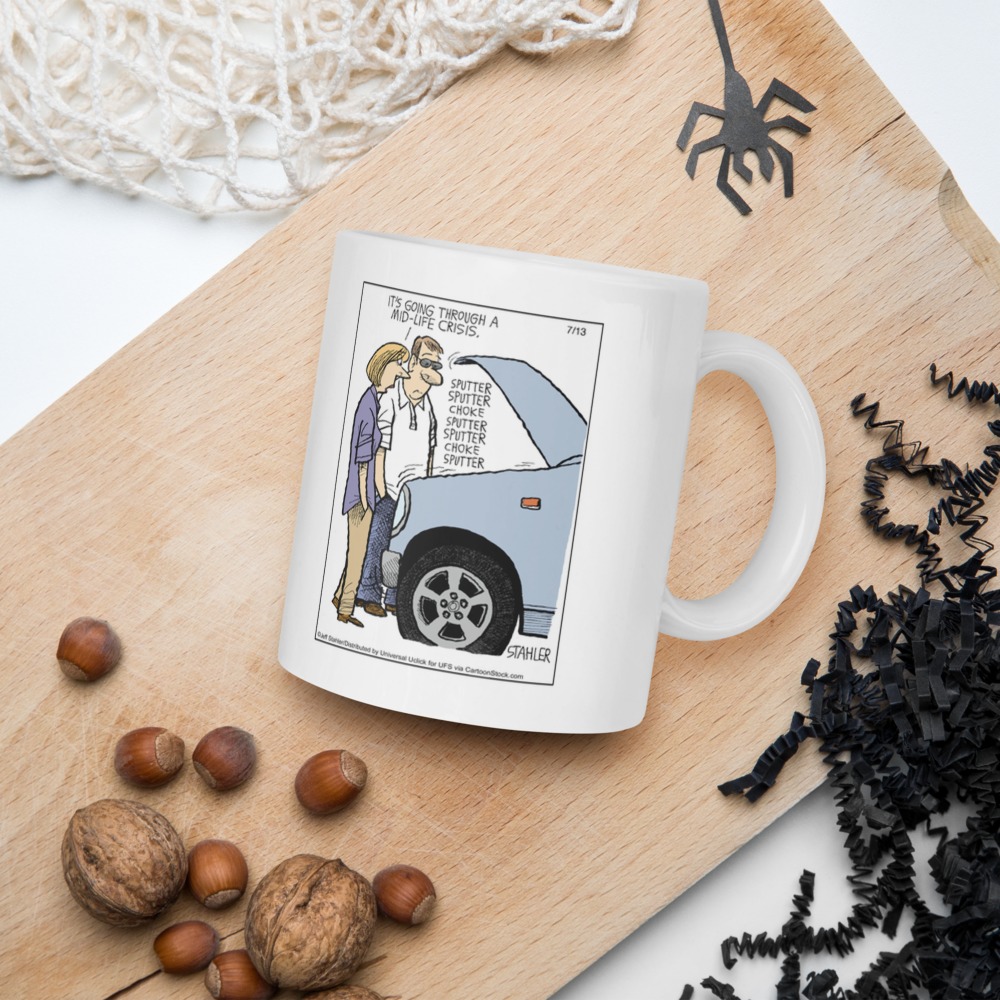 White Glossy Mug