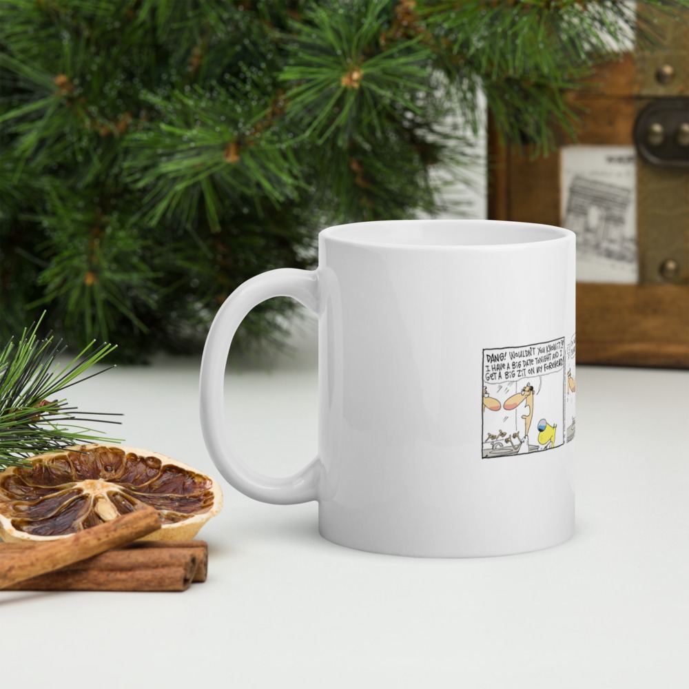 White Glossy Mug