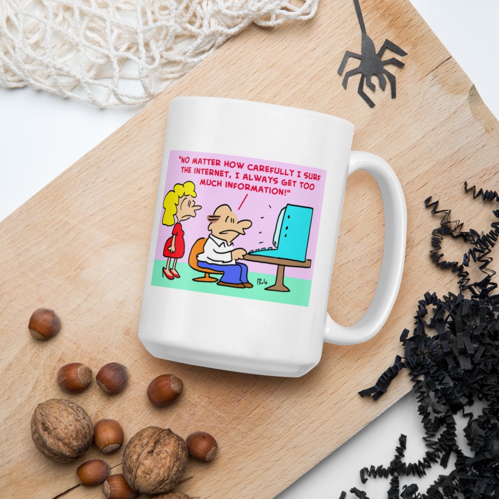 White Glossy Mug