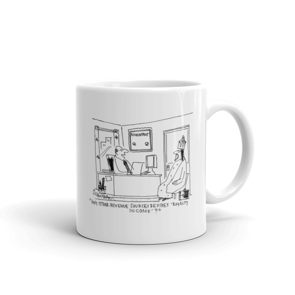 White Glossy Mug