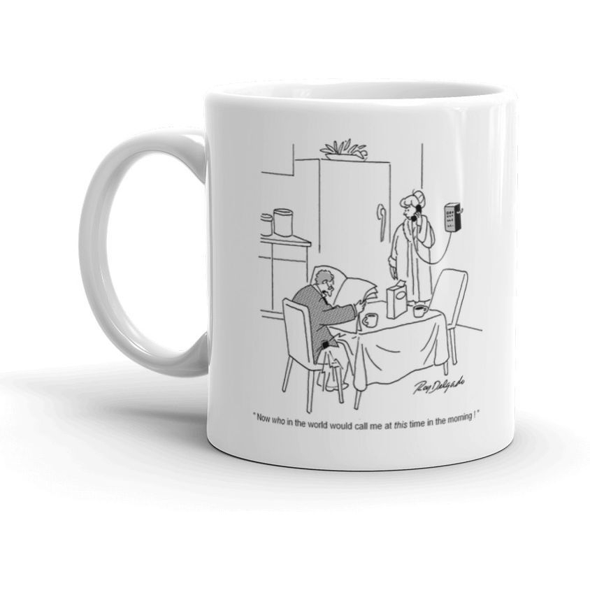 White Glossy Mug