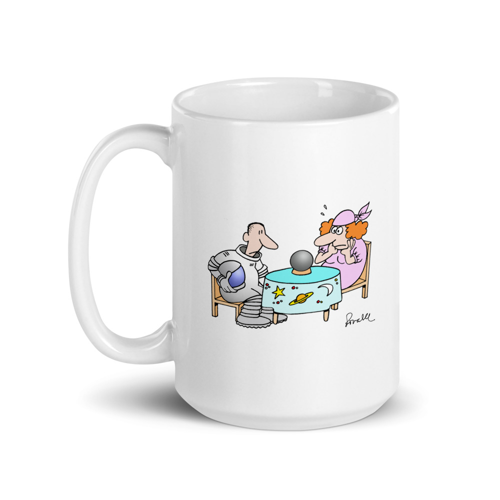 White Glossy Mug