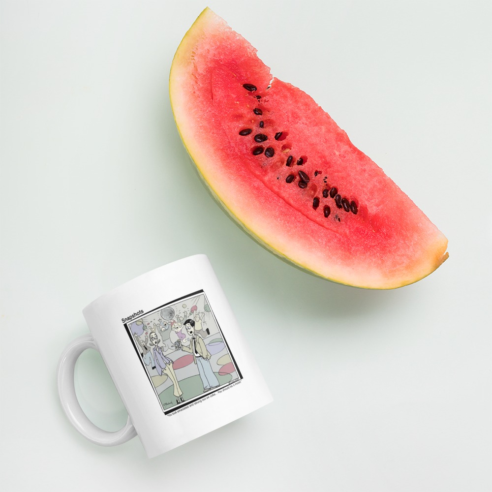White Glossy Mug