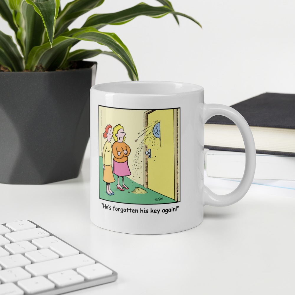 White Glossy Mug