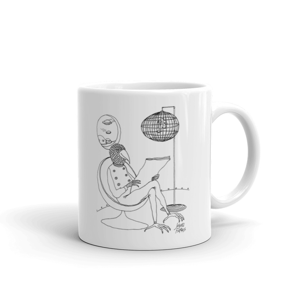 White Glossy Mug
