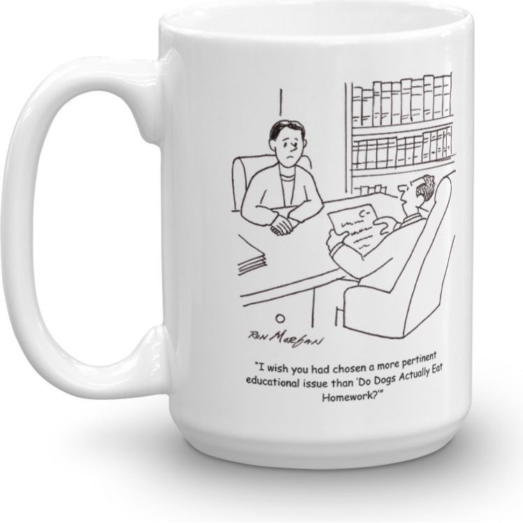White Glossy Mug