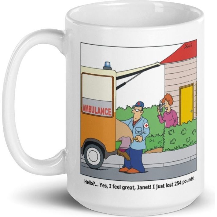 White Glossy Mug
