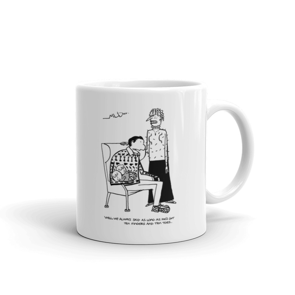 White Glossy Mug