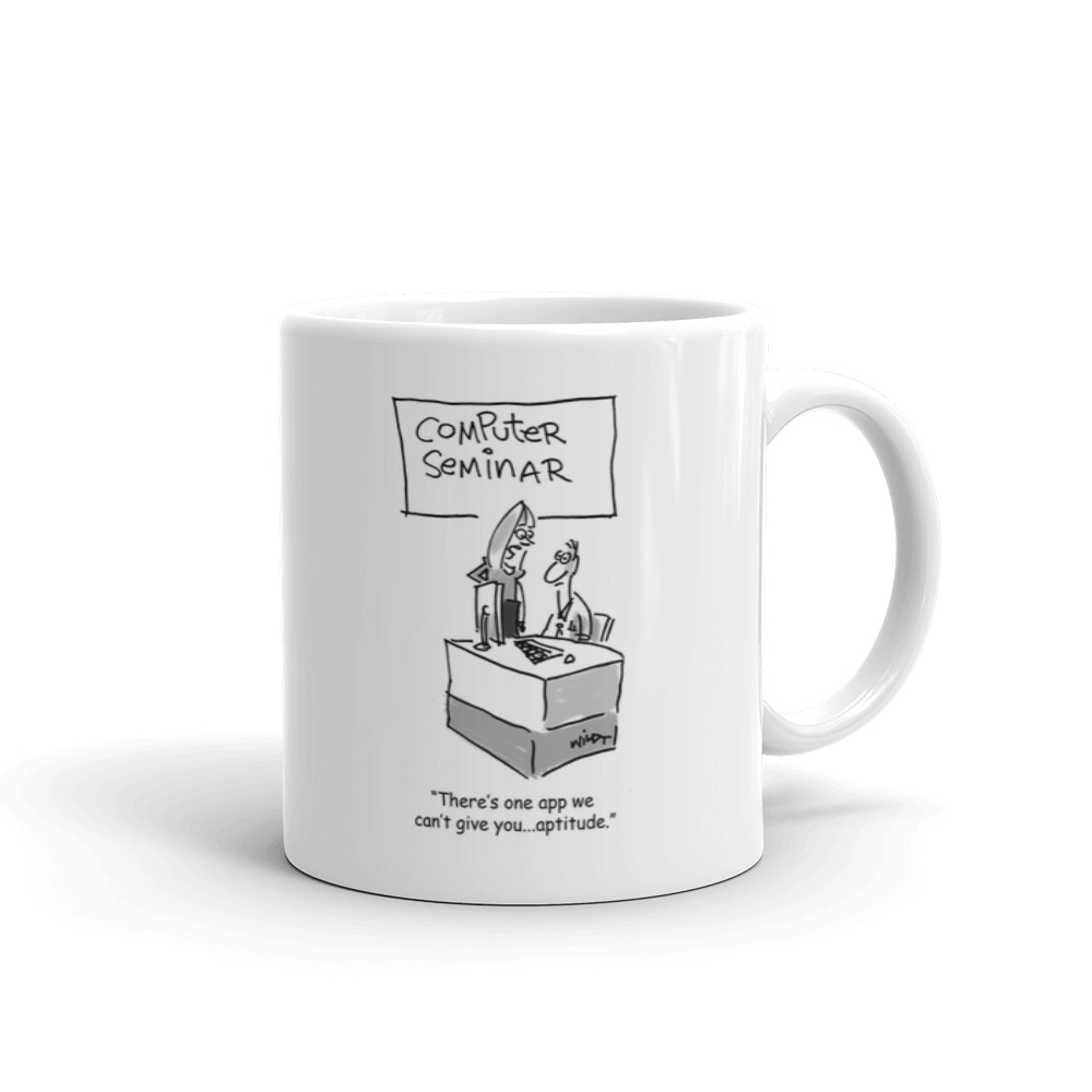 White Glossy Mug