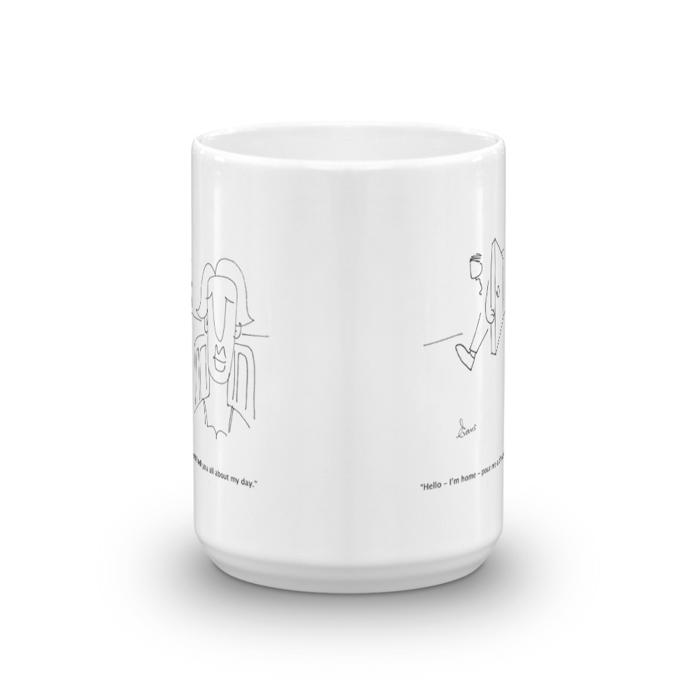 White Glossy Mug
