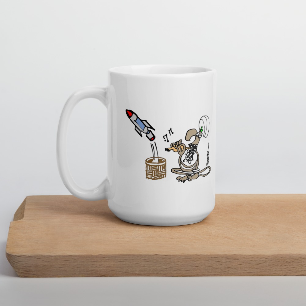 White Glossy Mug