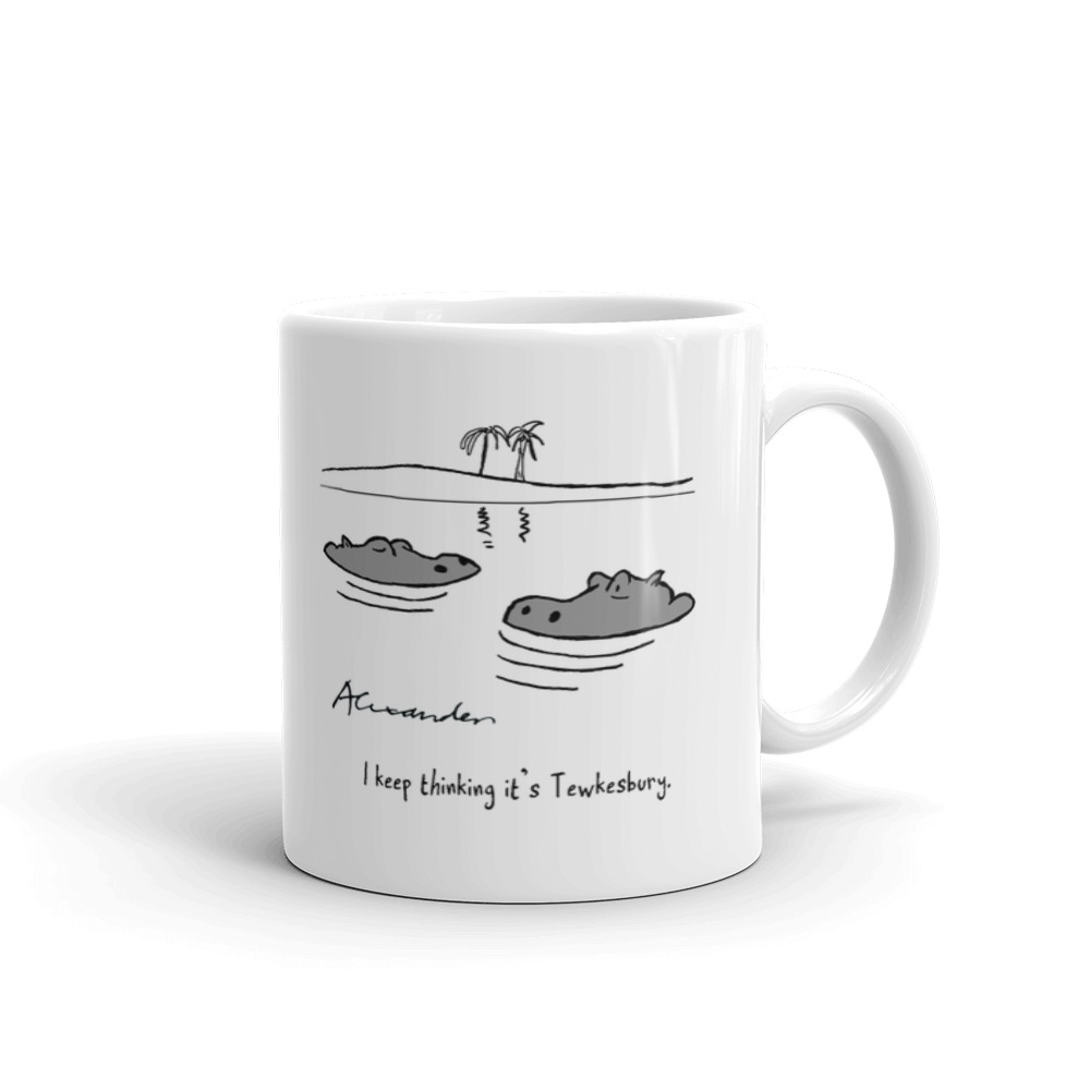 White Glossy Mug