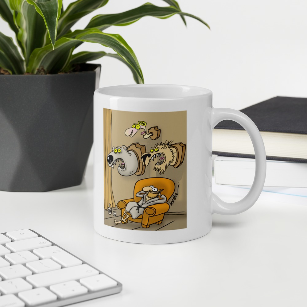 White Glossy Mug