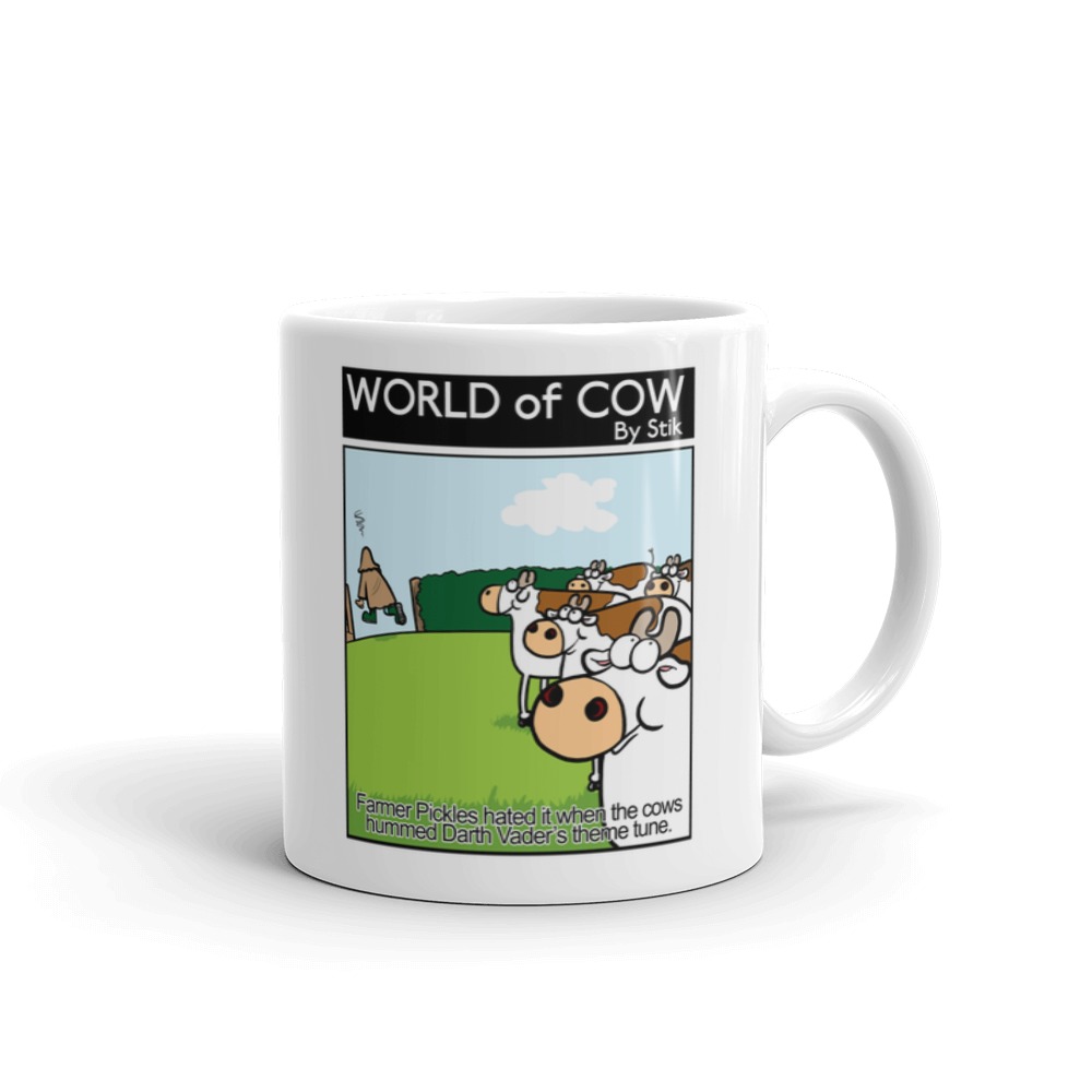 White Glossy Mug