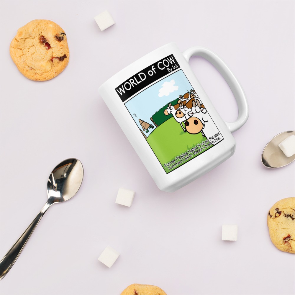 White Glossy Mug