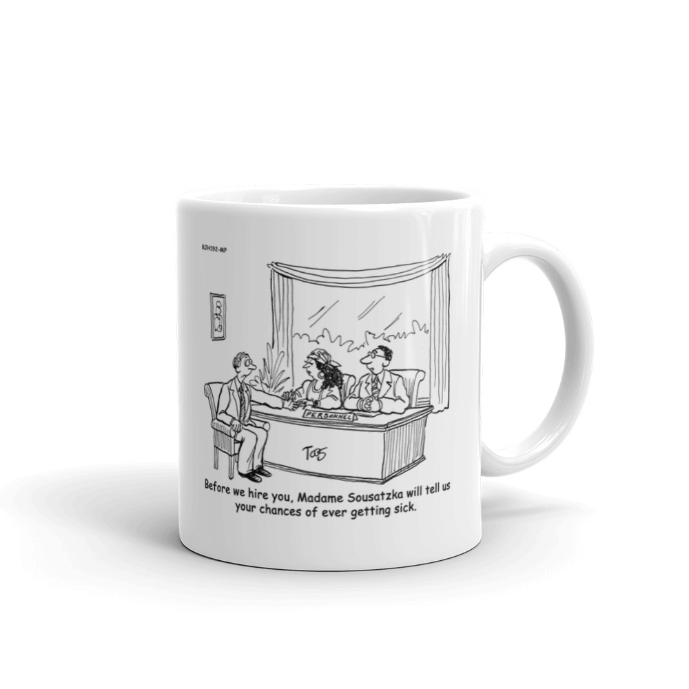 White Glossy Mug