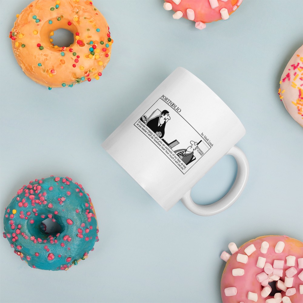 White Glossy Mug