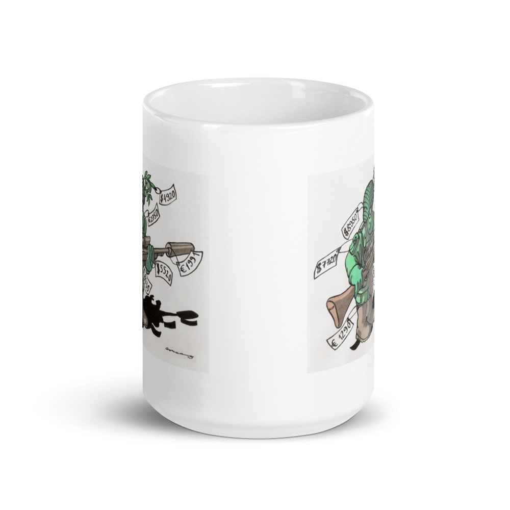 White Glossy Mug