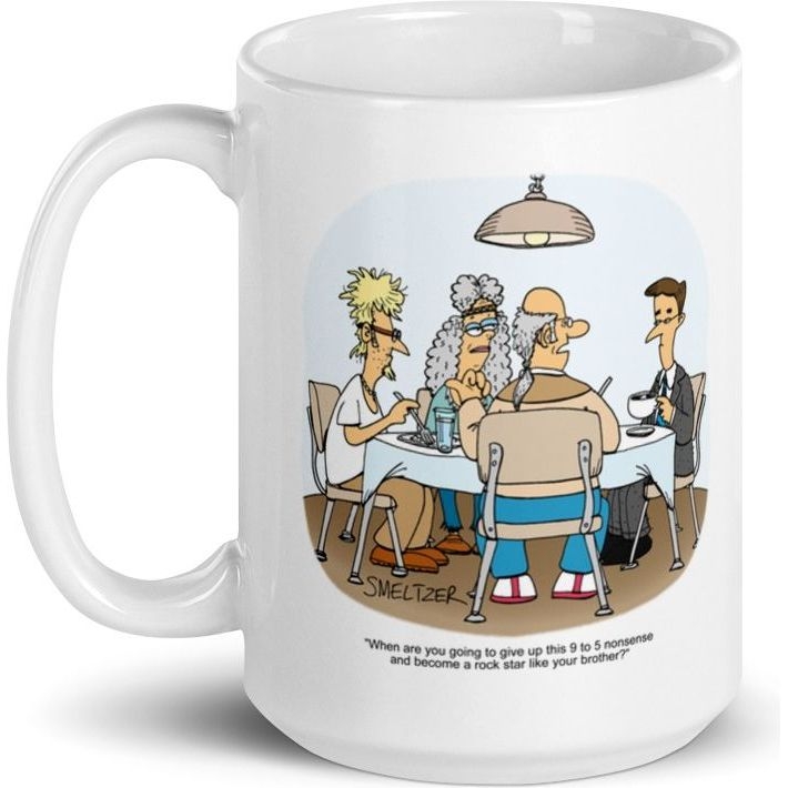 White Glossy Mug