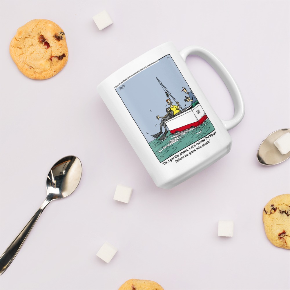 White Glossy Mug