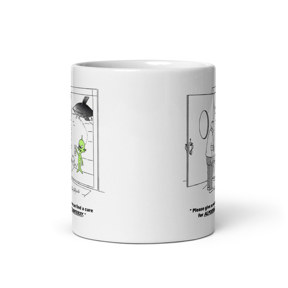 White Glossy Mug